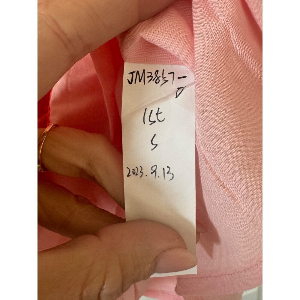 J. Marie Women's Pink Embroidered Lightweight Blouse Sleeveless Size S - Picture 9 of 14